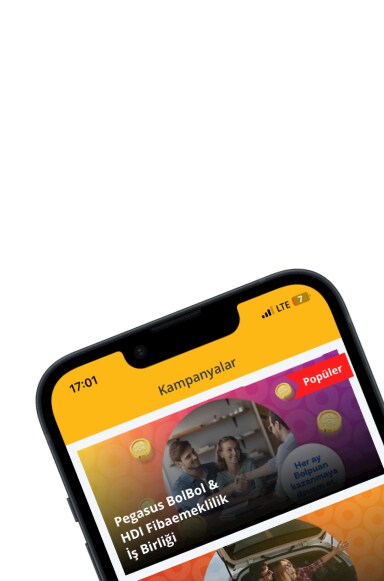 Sadece Mobil Uygulama ve Sana özel kampanyalar cepte!
