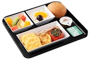 Bandeja de desayuno caliente